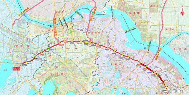 仓段改扩建工程中只有中间一段为10车道标准九游会真人游戏第一品牌为啥沪武高速常州至太(图3)